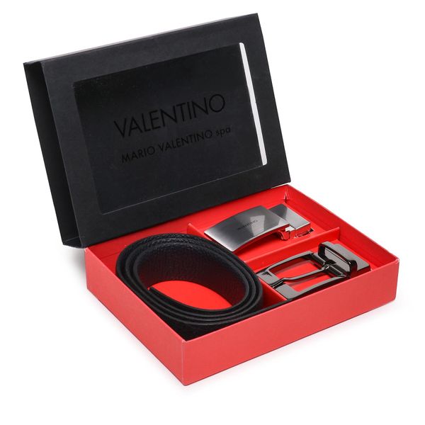 Valentino Muški remen Valentino Release VPA6GK01 Nero/Blu