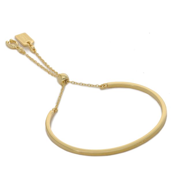 Coach Narukvica Coach Slider Bangle Bracelet 37440610GLD710 Zlatna