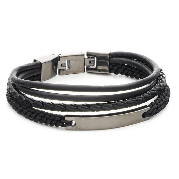Fossil Narukvica Fossil Dtv JF03185793 Crna