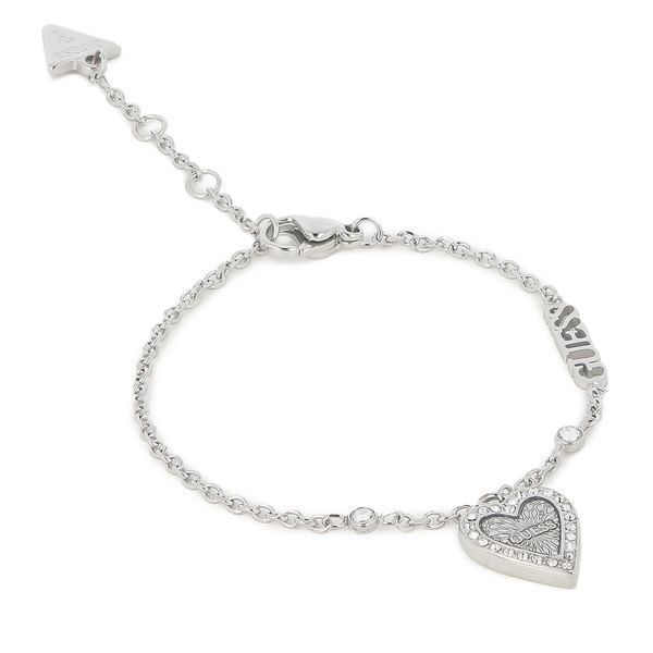 Guess Narukvica Guess JUBB03 242JW Srebrna