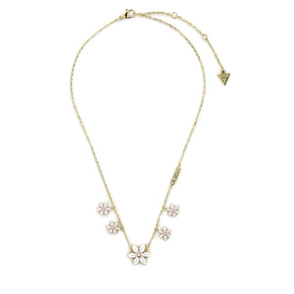 Guess Narukvica Guess JUBN04 133JW YELLOW GOLD/WHITE