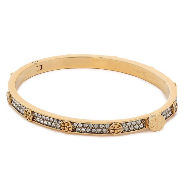 Tory Burch Narukvica Tory Burch 153686 Tory Gold/Crystal 783