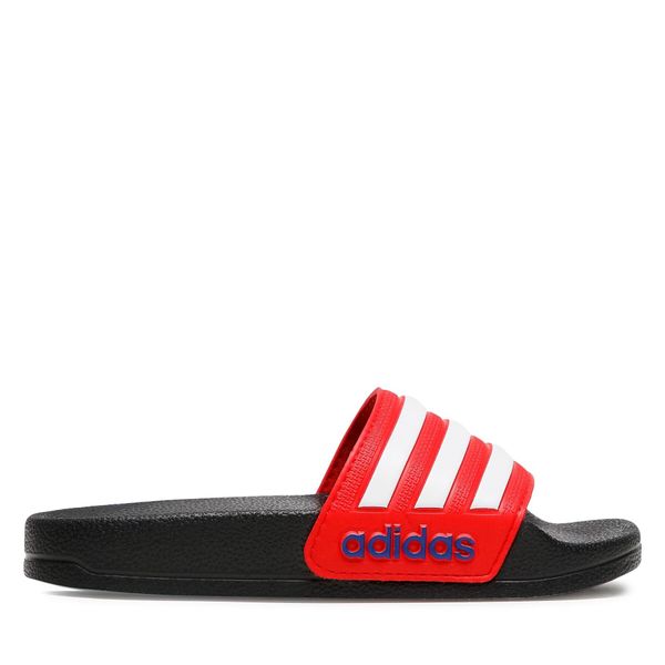 adidas Natikače adidas adilette Shower K Cblack/Ftwwht/Vivred