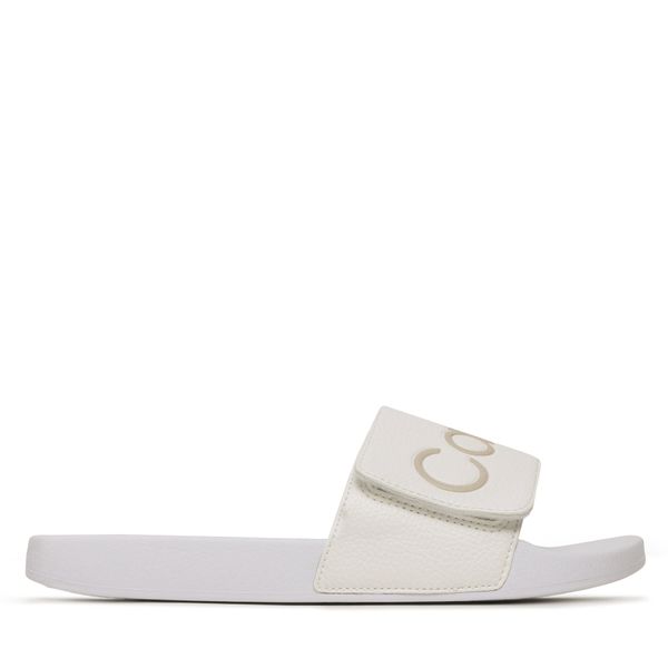 Calvin Klein Natikače Calvin Klein Adj Pool Slide Pu HM0HM00957 Bright White YBR