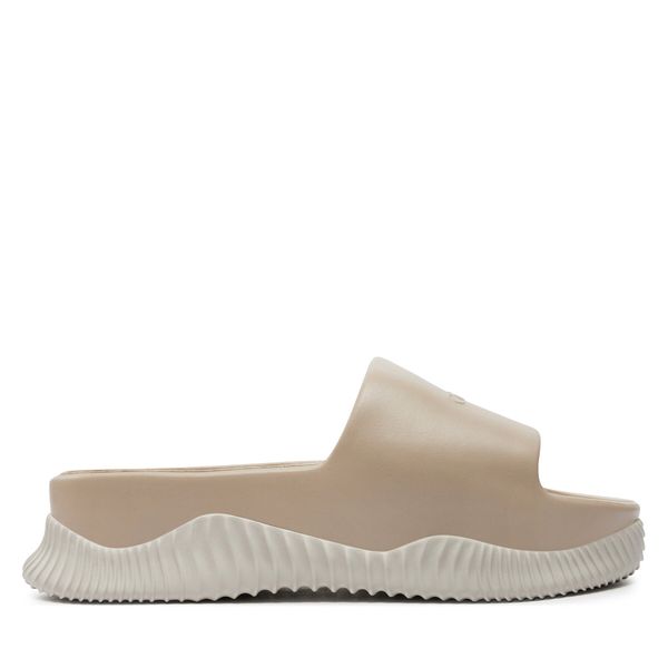 Calvin Klein Natikače Calvin Klein Flatform Slide Eva HW0HW01973 Siva