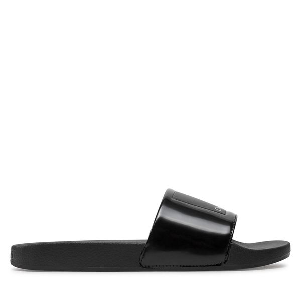 Calvin Klein Natikače Calvin Klein Pool Slide Hf Logo HM0HM01466 Crna