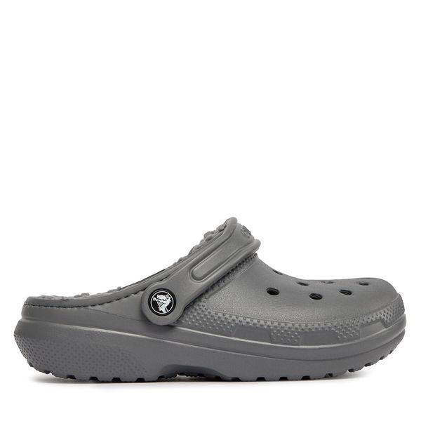 Crocs Natikače Crocs Classic Lined Clog 203591 Slate Grey/Smoke