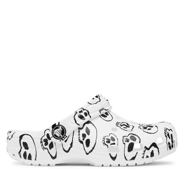 Crocs Natikače Crocs Crocs Classic Skull Print Clog Kids 209083 White/Black 103