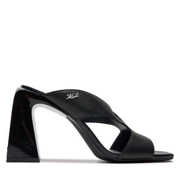 KARL LAGERFELD Natikače KARL LAGERFELD KL33104 Black Lthr 000