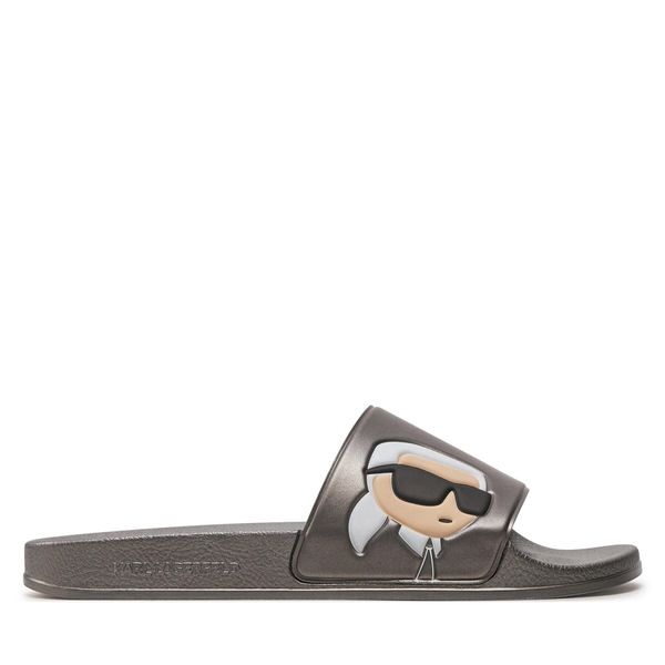 KARL LAGERFELD Natikače KARL LAGERFELD KL70005N Siva