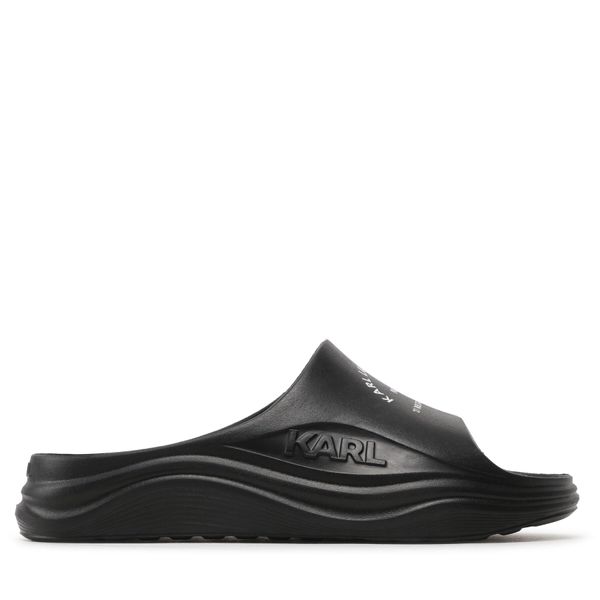 KARL LAGERFELD Natikače KARL LAGERFELD KL75008 Black Eco Eva