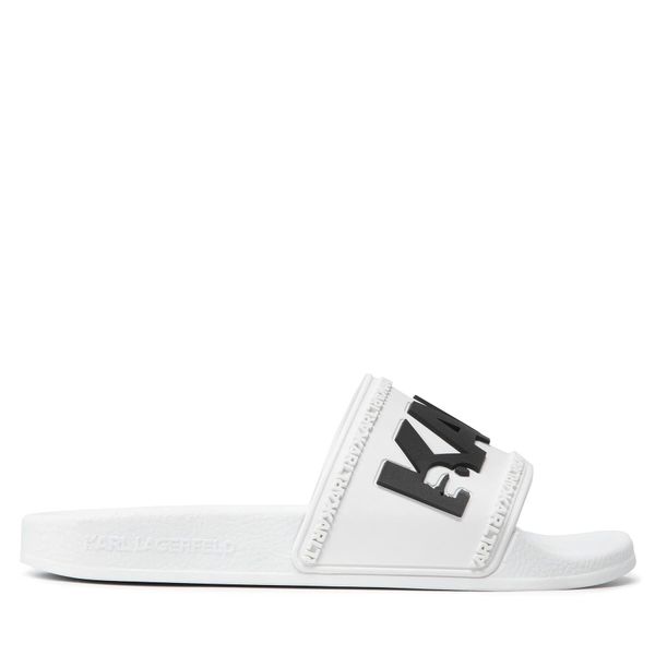 KARL LAGERFELD Natikače KARL LAGERFELD KL80904 White Rubber