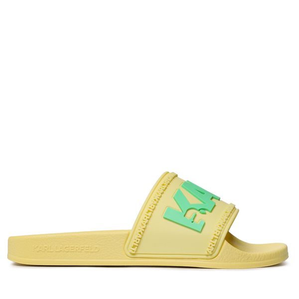 KARL LAGERFELD Natikače KARL LAGERFELD KL80904 Yellow Rubber