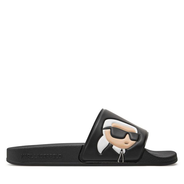 KARL LAGERFELD Natikače KARL LAGERFELD KL80905N Crna