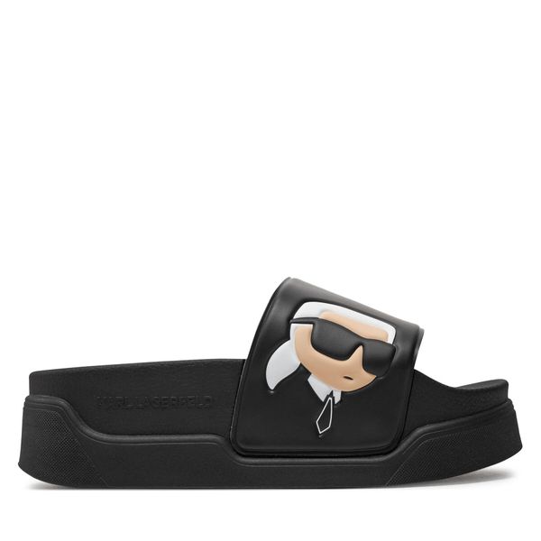 KARL LAGERFELD Natikače KARL LAGERFELD KL88808N Black Rubber V00