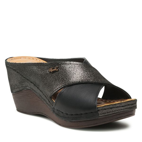 Loretta Vitale Natikače Loretta Vitale 1003 A/Black/Black