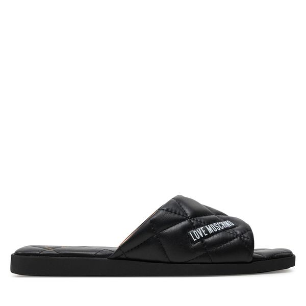 LOVE MOSCHINO Natikače LOVE MOSCHINO JA28072G1IIE0000 Nappa Nero