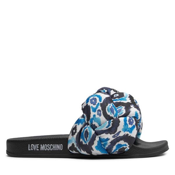 LOVE MOSCHINO Natikače LOVE MOSCHINO JA28312G0IIW210A Tie/Dye Bco/Nero/Cie