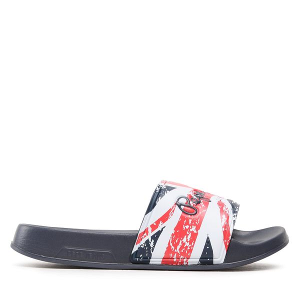 Pepe Jeans Natikače Pepe Jeans Slider Jack B PBS70053 Navy 595