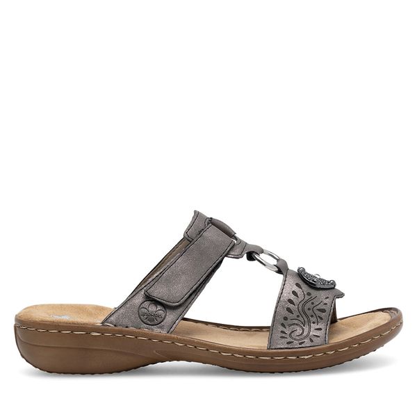 Rieker Natikače Rieker 608K1-45 Siva