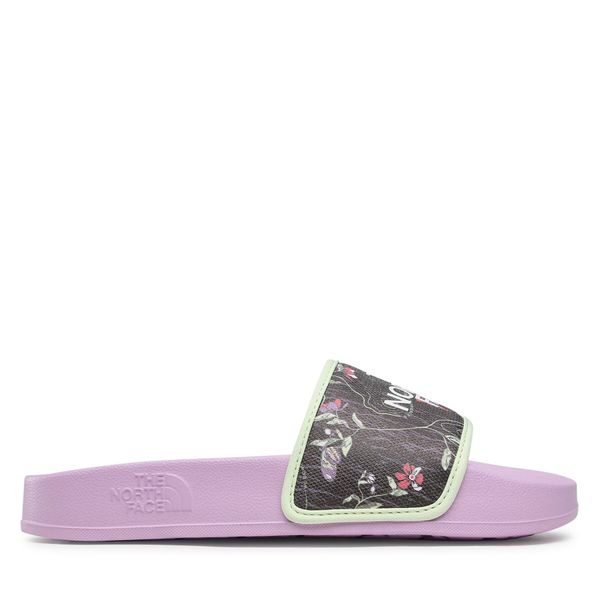 The North Face Natikače The North Face Base Camp Slide III NF0A4T2SIHD-050 Lupine/Iwd Print Tnfblack