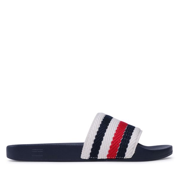 Tommy Hilfiger Natikače Tommy Hilfiger Essential Pool Slide FW0FW07151 Space Blue DW6