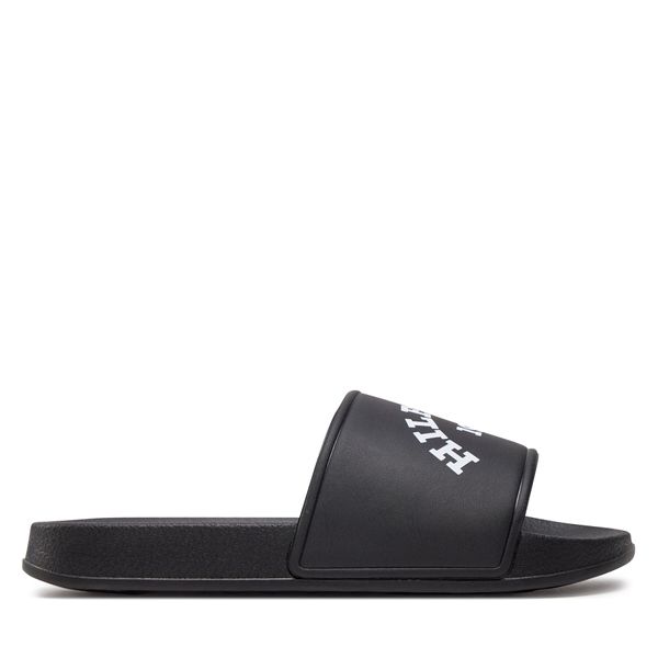 Tommy Hilfiger Natikače Tommy Hilfiger Logo Pool Slide T3B0-33457-1172 Crna