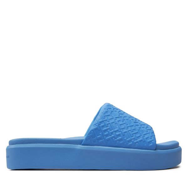 Tommy Hilfiger Natikače Tommy Hilfiger Th Platform Pool Slide FW0FW07855 Blue Spell C30