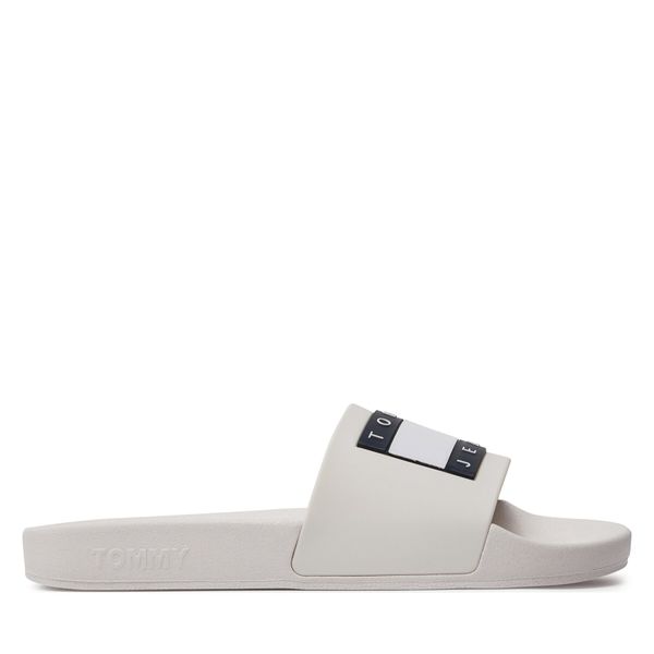 Tommy Jeans Natikače Tommy Jeans Flag Pool Sld Ess EN0EN02115 Ecru TCR