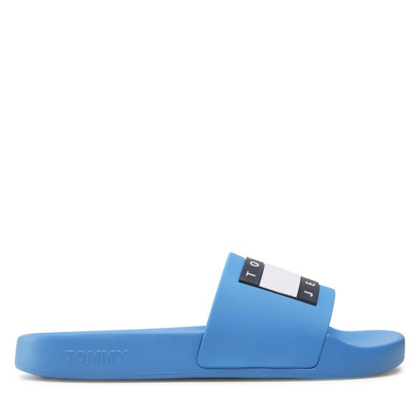 Tommy Jeans Natikače Tommy Jeans Flag Pool Sld Ess EN0EN02115 Plava