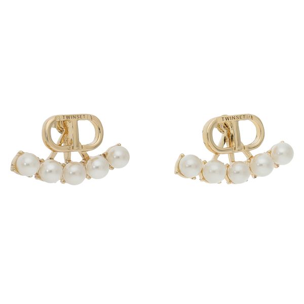 TWINSET Naušnice TWINSET 241TO5070 New Gold 10630