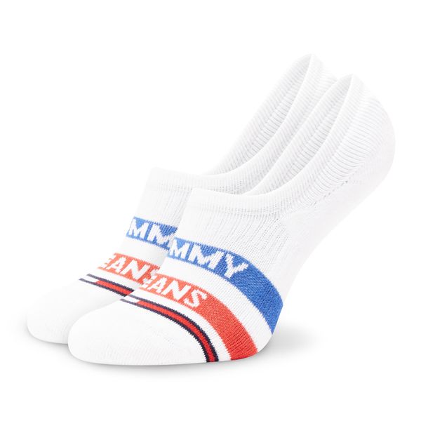 Tommy Jeans Niske unisex čarape Tommy Jeans 701221225 White 001