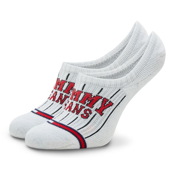 Tommy Jeans Niske unisex čarape Tommy Jeans 701223922 White 002