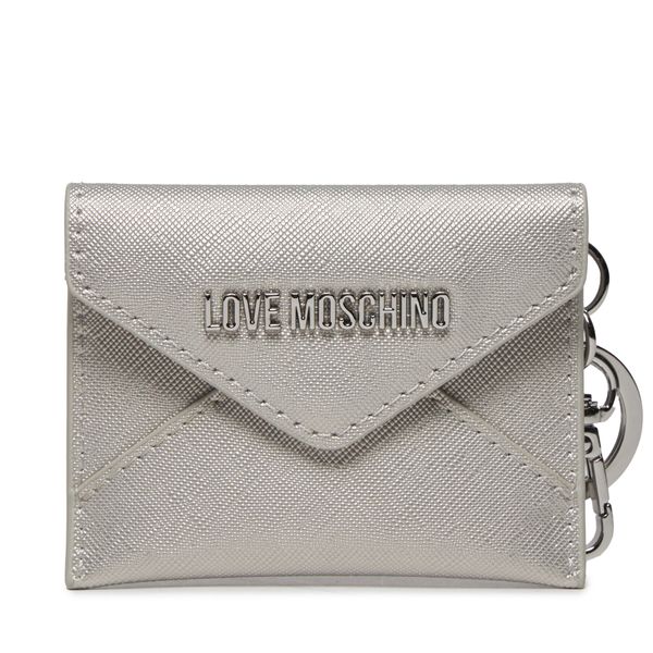 LOVE MOSCHINO Novčanik za kovanice LOVE MOSCHINO JC6452PP4IK2390B Argento Lam