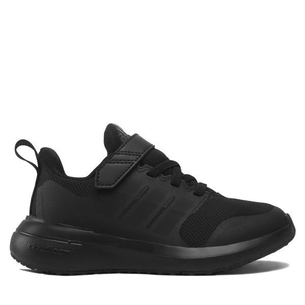 adidas Obuća adidas Fortarun 2.0 Cloudfoam Sport Running Elastic Lace Top Strap Shoes HP3118 Core Black/Core Black/Carbon