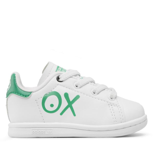 adidas Obuća adidas Originals Stan Smith El I HQ6731 Ftwwht/Ftwwht/Cblack