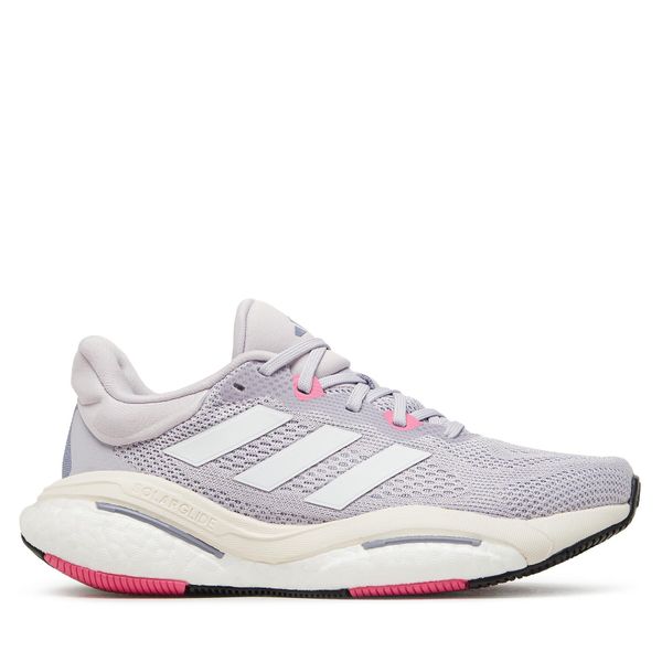 adidas Obuća adidas SOLARGLIDE 6 Shoes HP7655 Silver Dawn/Cloud White/Pulse Magenta
