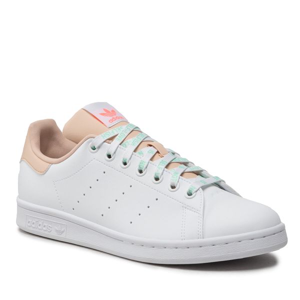 adidas Obuća adidas Stan Smith GW0571 Ftwwht/Halblu/Acired