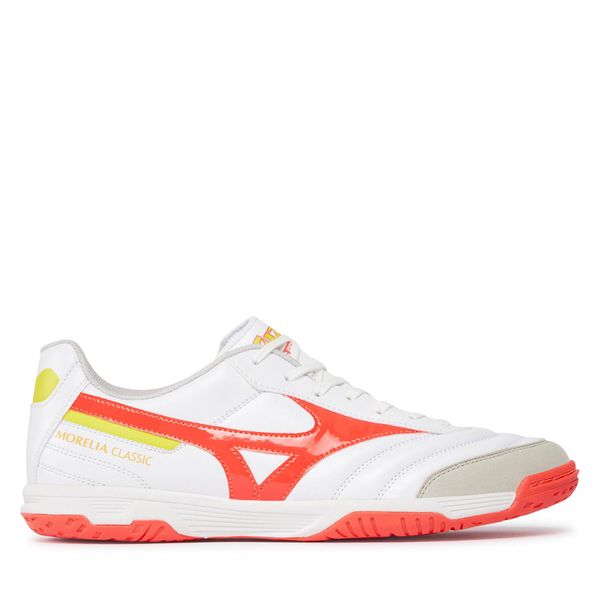 Mizuno Obuća Mizuno Morelia Sala Classic In Q1GA2302 White/Fierycoral2/Bolt2 64