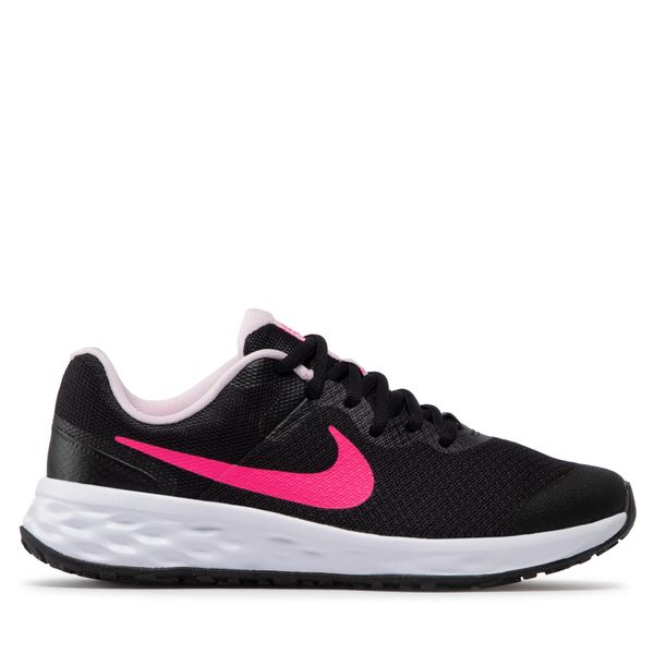 Nike Obuća Nike Revolution 6 Nn (GS) DD1096 007 Black/Hyper Pink/Pink Foam