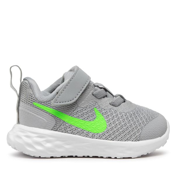 Nike Obuća Nike Revolution 6 Nn (Tdv) DD1094 009 Lt Smoke Grey/Green Strike