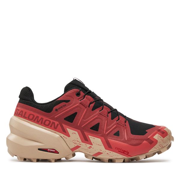 Salomon Obuća Salomon Speedcross 6 Gore-Tex L47302100 Black / Cow Hide / Faded Rose