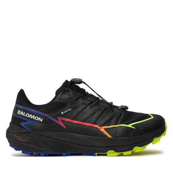 Salomon Obuća Salomon Thundercross Gore-Tex Blue Fire L47551400 Black / Surf The Web / Safety Yellow