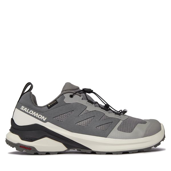 Salomon Obuća Salomon X-Adventure GORE-TEX L47338100 Gray Flannel/Vanilla Ice/Black