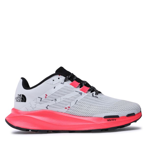 The North Face Obuća The North Face Vectiv Eminus NF0A4OAW677-070 Tnf White Trail Marker Print/Brilliant Coral
