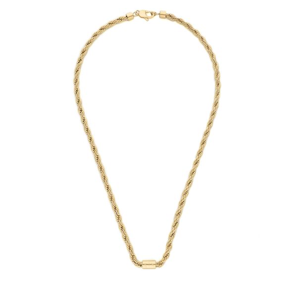 Armani Exchange Ogrlica Armani Exchange Icon Chains AXG0126710 Gold