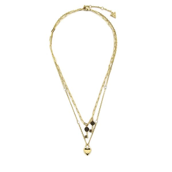 Guess Ogrlica Guess JUBN04 216JW YELLOW GOLD