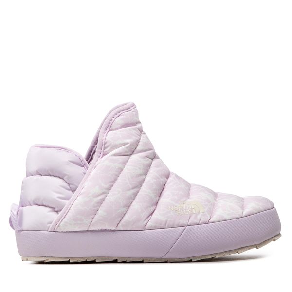 The North Face Papuče The North Face Thermoball Traction Bootie NF0A331H9X51 Lavender Fog Mountain Splatter Print/Lavender Fog