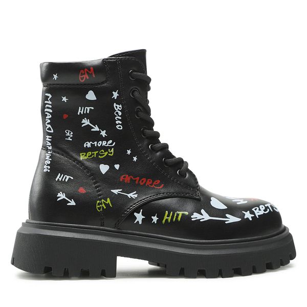 Betsy Planinarske cipele Betsy 928359/05-03 Black/Multicoloured