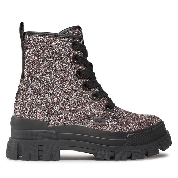 Buffalo Planinarske cipele Buffalo Aspha Lace Up Hi 1622312 Black/Pink/Blue